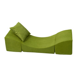 Soft Foam Coach,Kids,Children,Comfy,3in1:Pouffe,Coach,Table for Kids,Play,Relax
